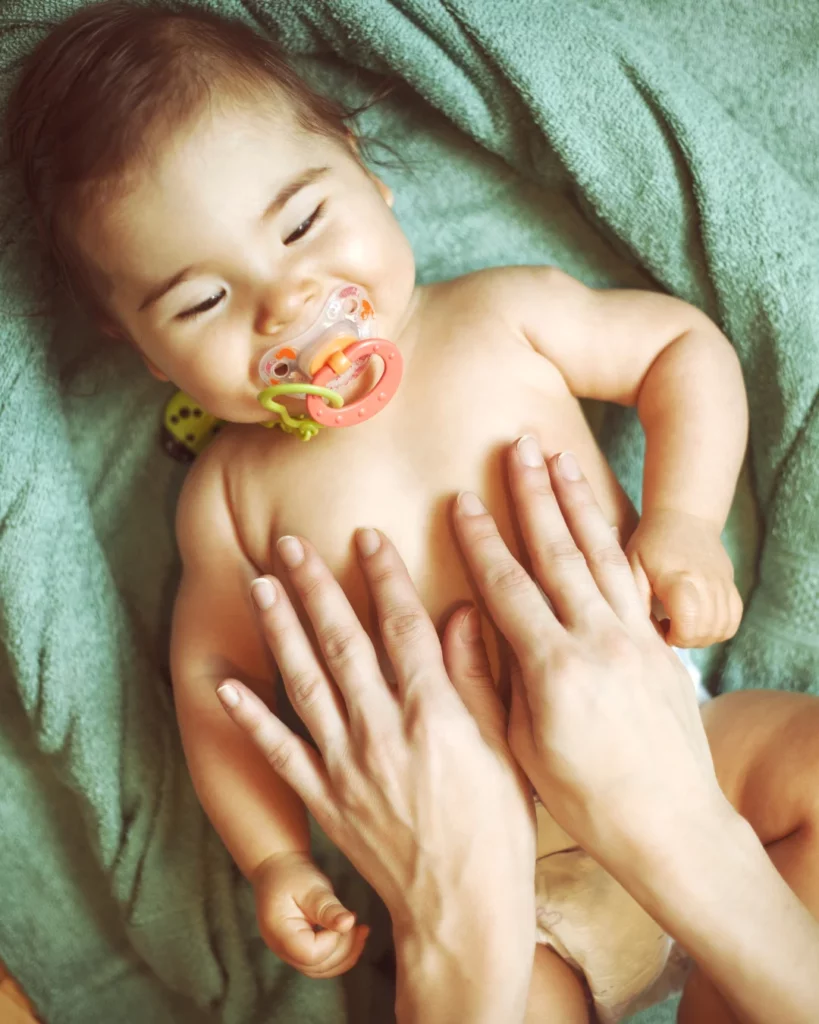Massage bébé brest