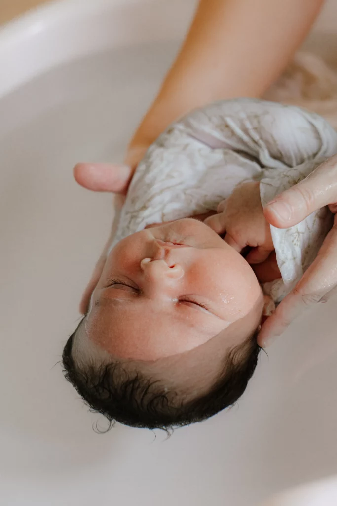 Thérapeutique bain bébé